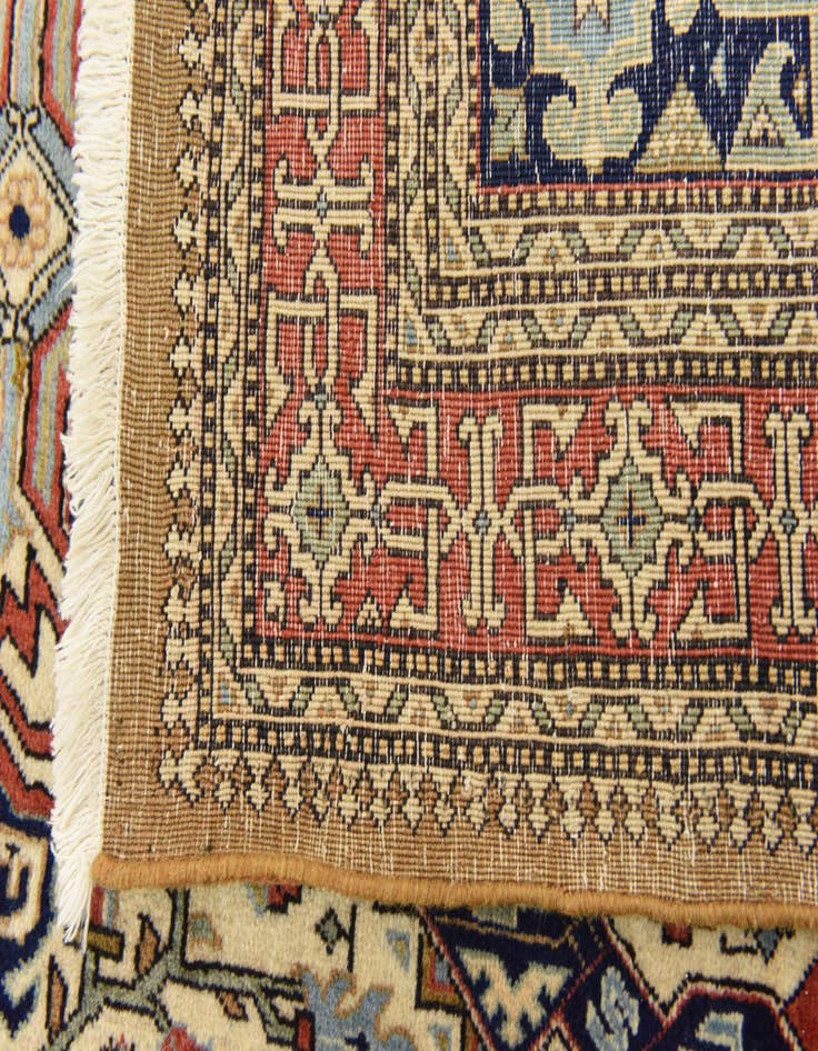 Detail image of  7' 8 x 9' 6  Hand Knotted Tabriz Persian Rug