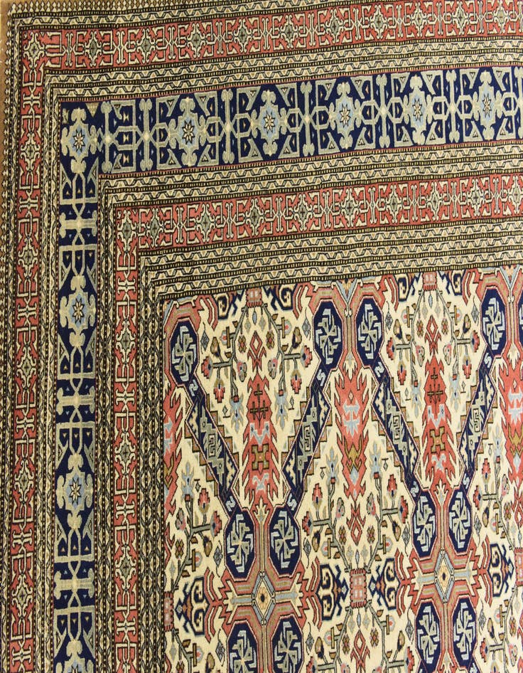 Detail image of  7' 8 x 9' 6  Hand Knotted Tabriz Persian Rug