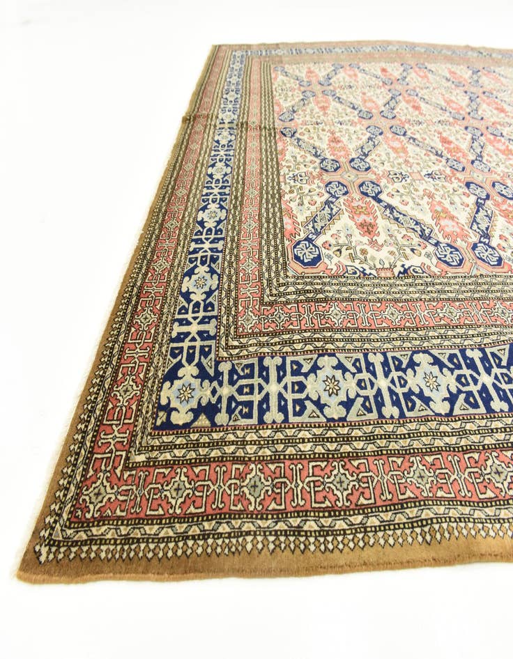 Detail image of  7' 8 x 9' 6  Hand Knotted Tabriz Persian Rug