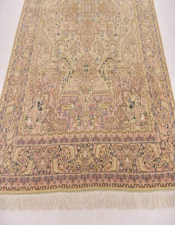 Detail image of  5' x 6' 8  Hand Knotted Tabriz Persian Rug