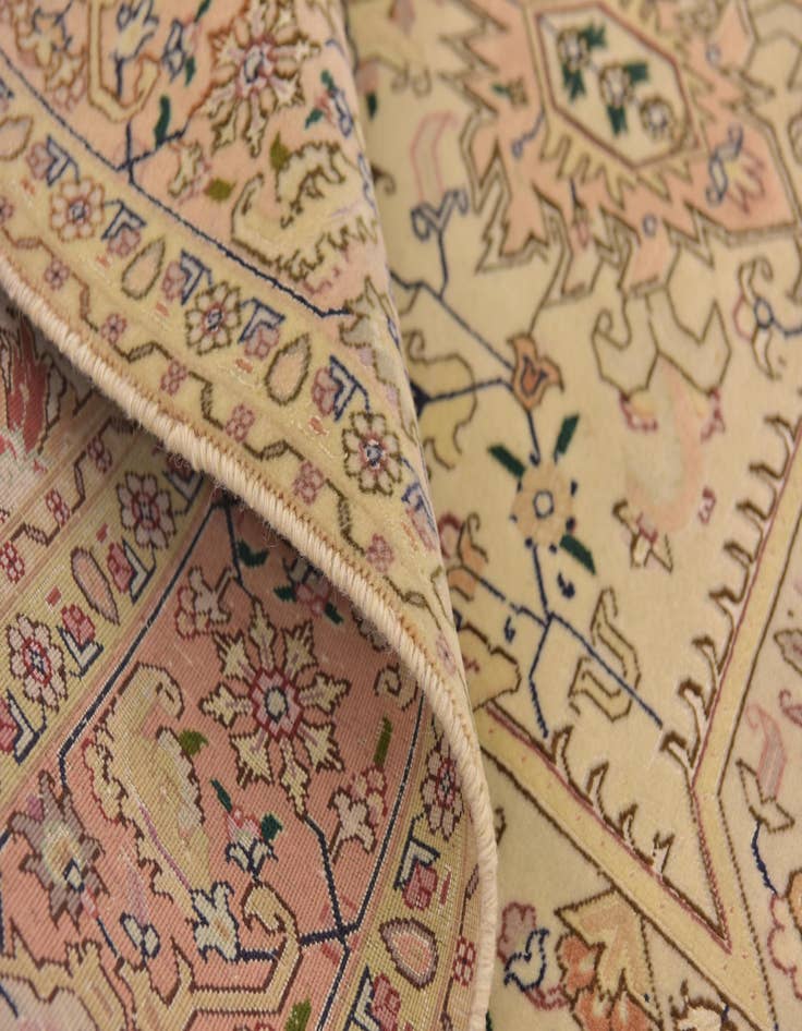 Detail image of  5' x 6' 8  Hand Knotted Tabriz Persian Rug