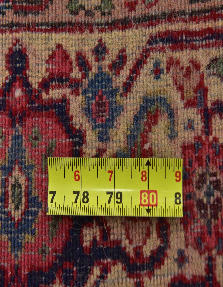 Detail image of  6' 8 x 9' 8  Hand Knotted Tabriz Persian Wool Rug