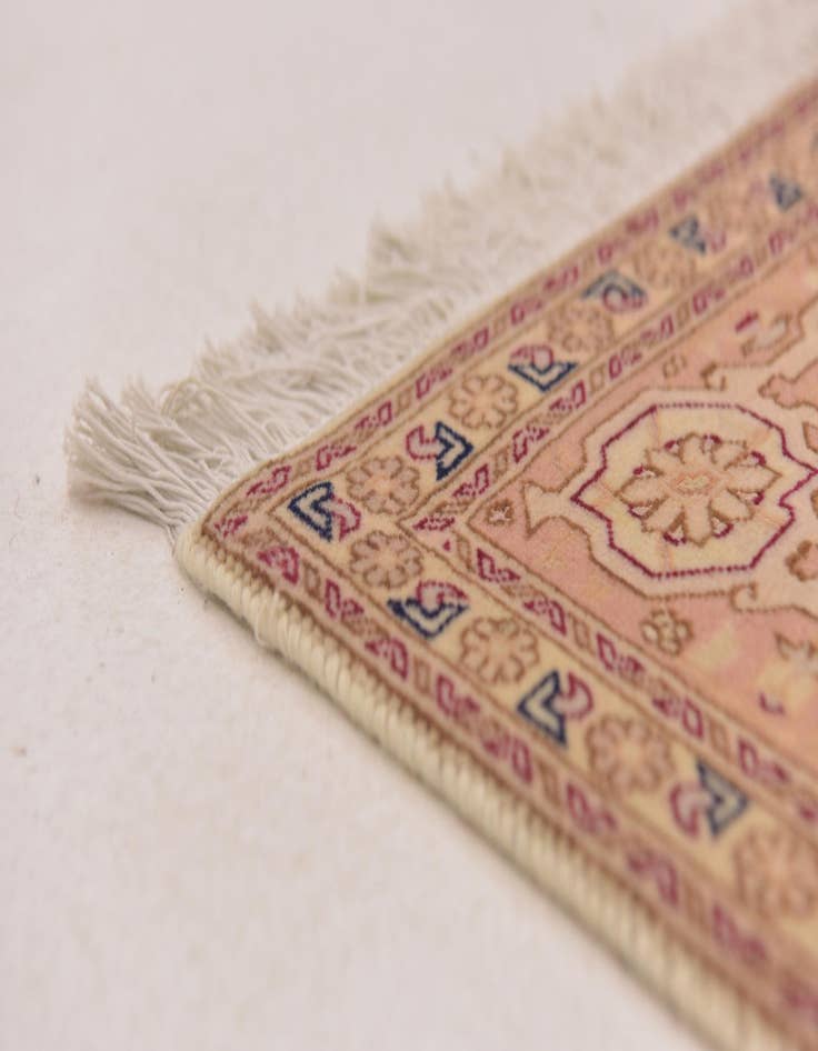 Detail image of  5' x 6' 6  Hand Knotted Tabriz Persian Rug