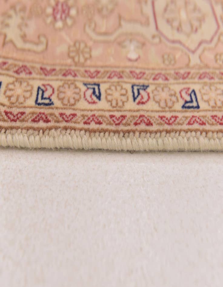 Detail image of  5' x 6' 6  Hand Knotted Tabriz Persian Rug