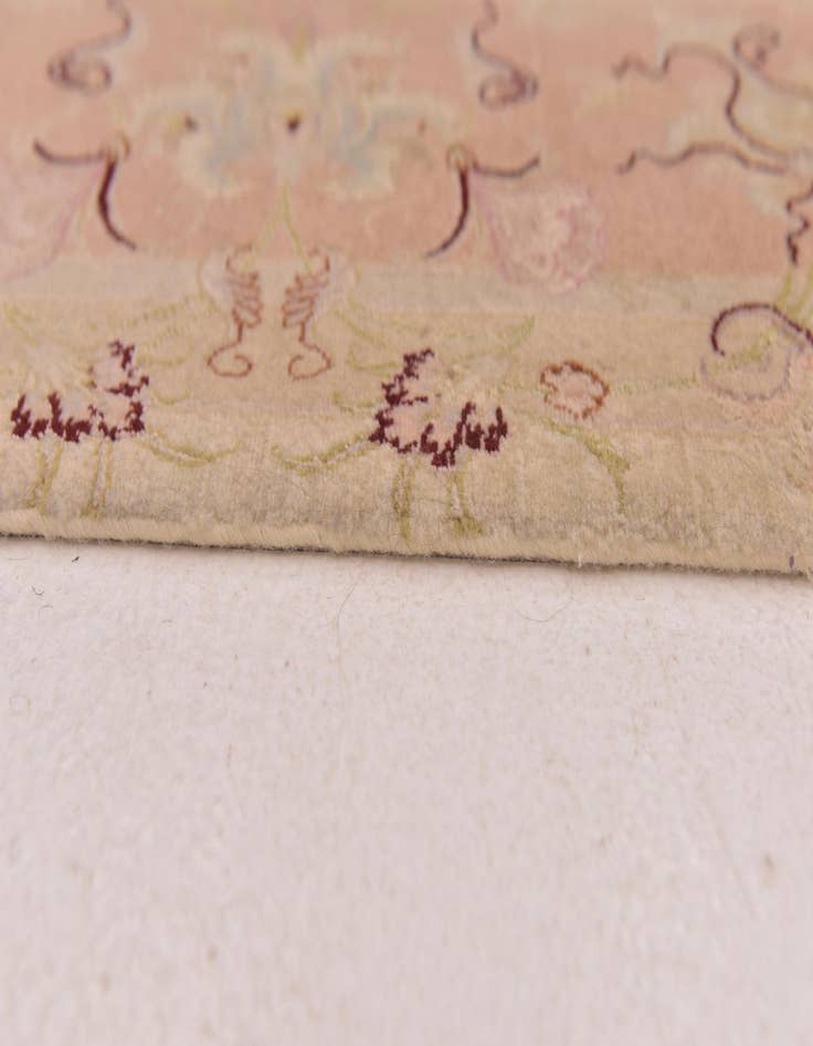 Detail image of  6' 6 x 10'  Hand Knotted Tabriz Persian Rug