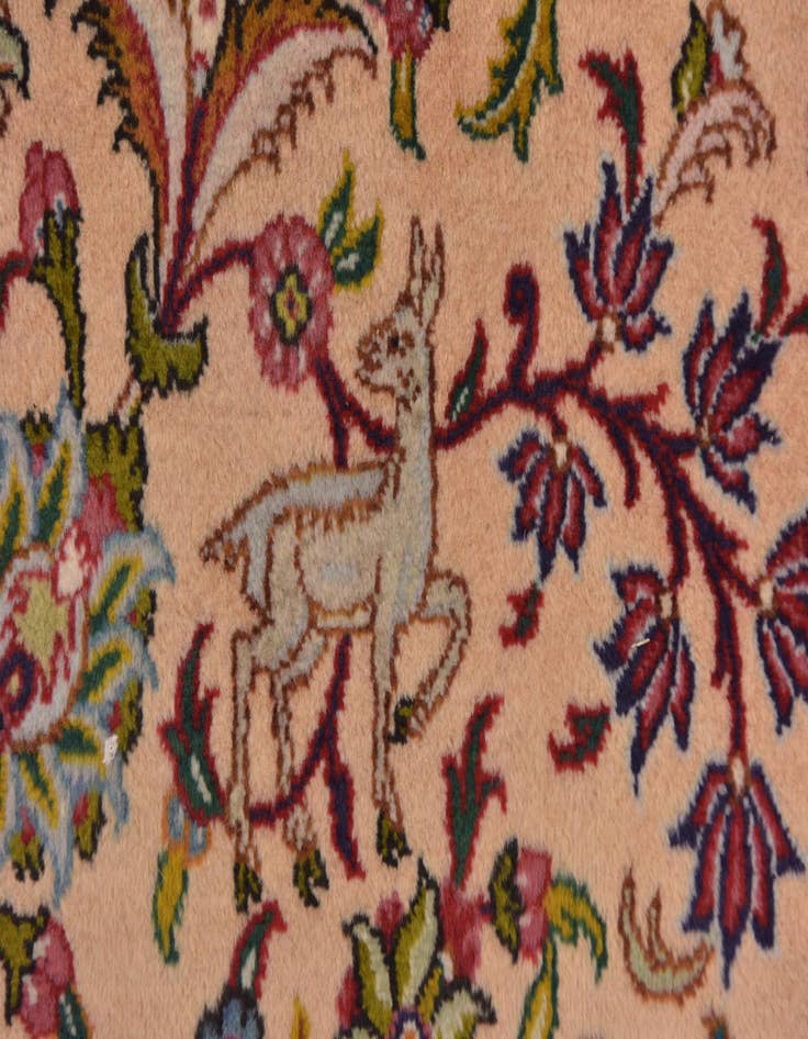 Detail image of  8' x 11' 4  Hand Knotted Tabriz Persian Wool Rug