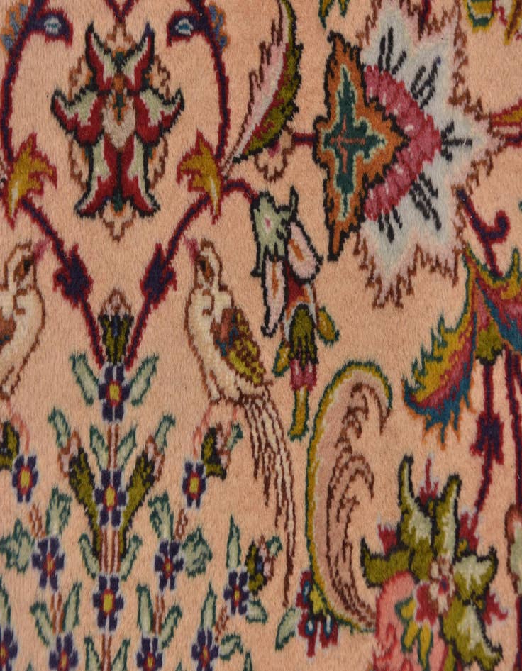 Detail image of  8' x 11' 4  Hand Knotted Tabriz Persian Wool Rug