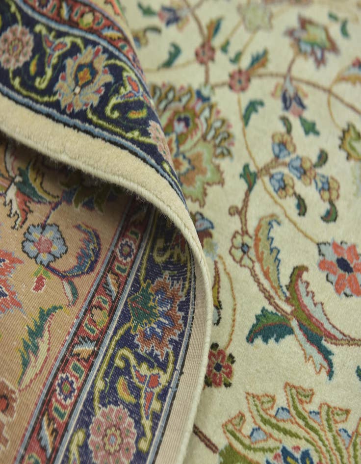 Detail image of  9' 8 x 13'  Hand Knotted Tabriz Persian Rug