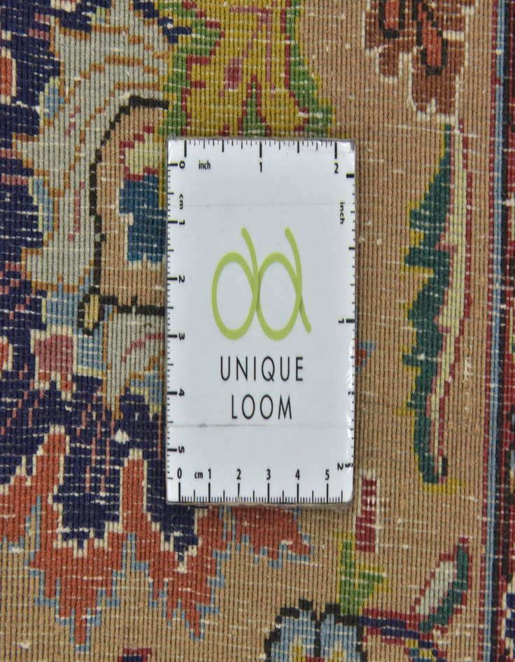 Detail image of  9' 8 x 13'  Hand Knotted Tabriz Persian Rug