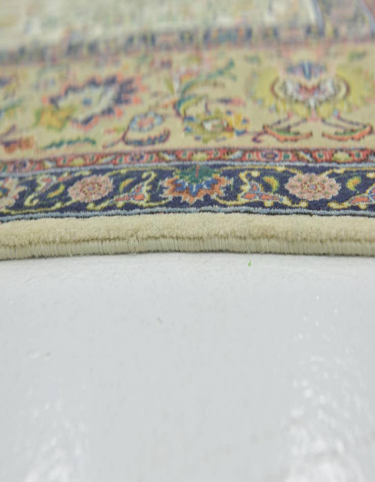 Detail image of  9' 8 x 13'  Hand Knotted Tabriz Persian Rug