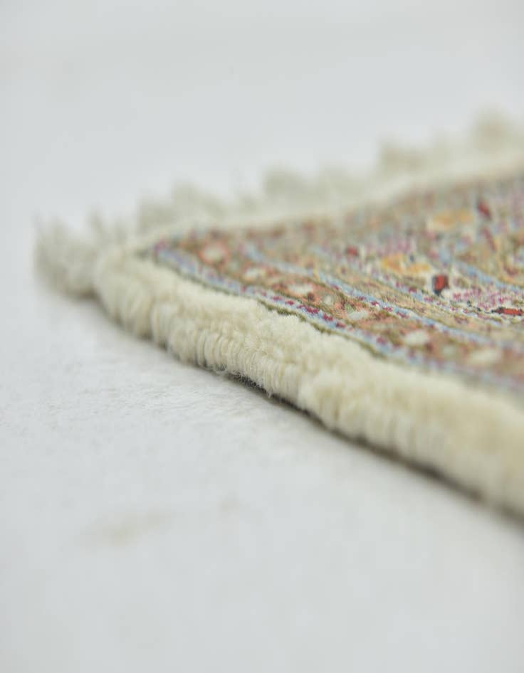 Detail image of  8' 1 x 11' 6  Hand Knotted Tabriz Persian Rug