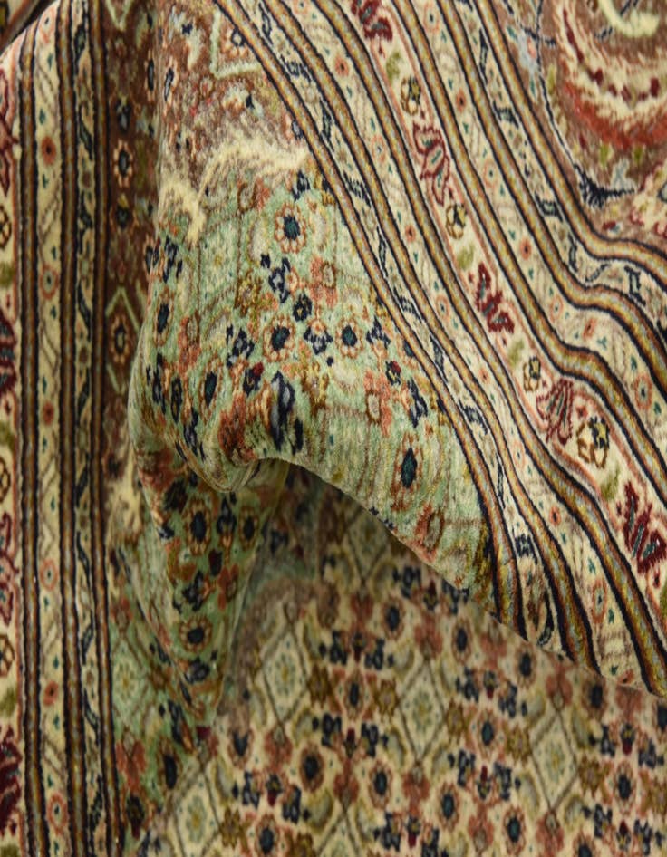 Detail image of  10' x 12' 10  Hand Knotted Tabriz Persian Rug