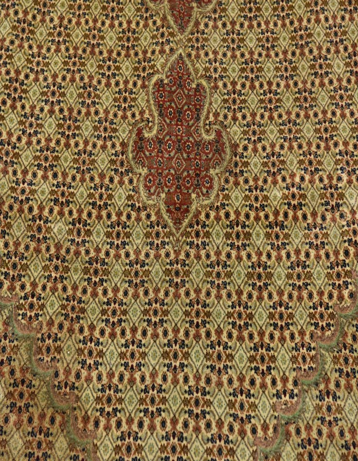 Detail image of  10' x 12' 10  Hand Knotted Tabriz Persian Rug