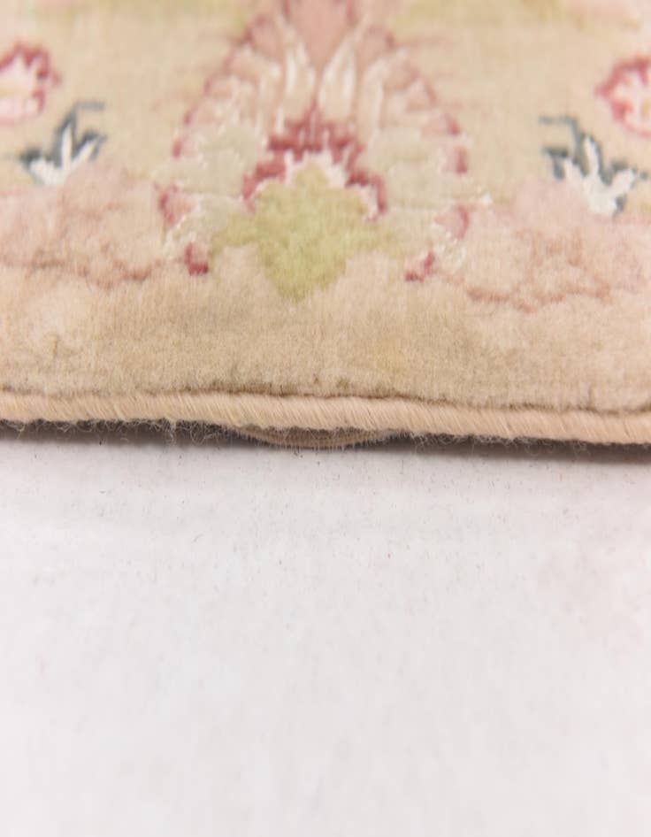 Detail image of  6' 8 x 10'  Hand Knotted Tabriz Persian Rug