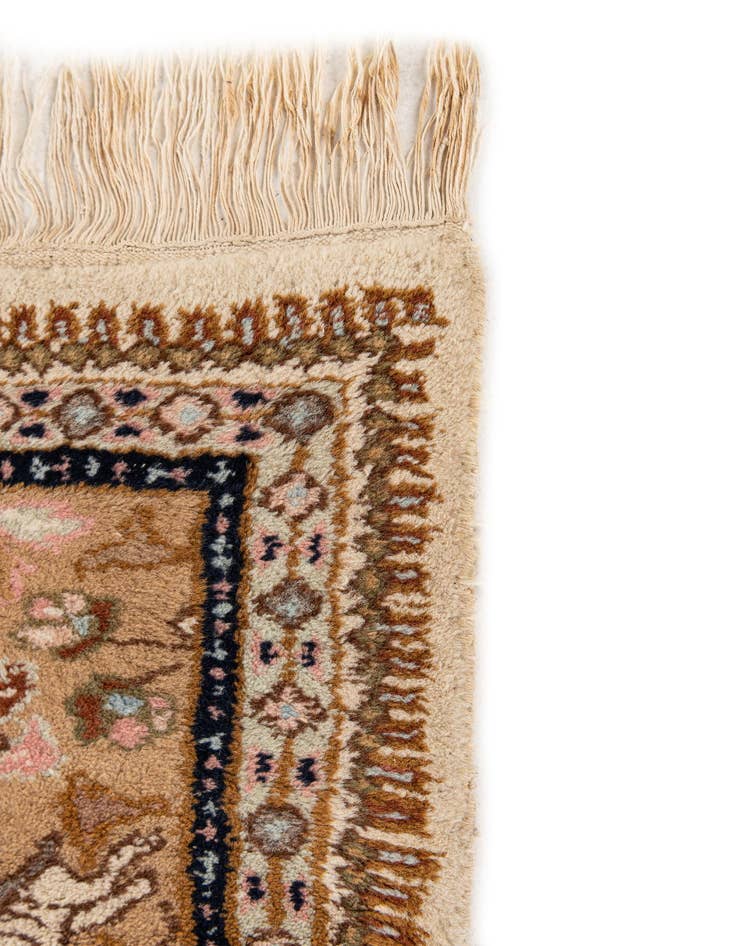 Detail image of  6' 6 x 10' 3  Hand Knotted Tabriz Oriental Wool Rug