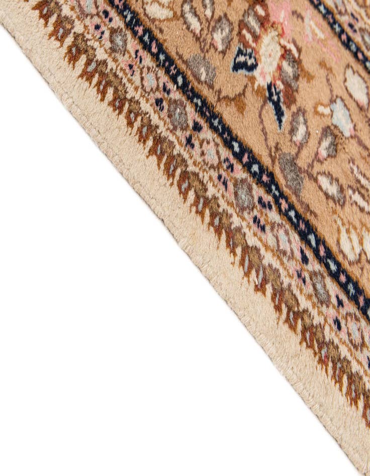 Detail image of  6' 6 x 10' 3  Hand Knotted Tabriz Oriental Wool Rug