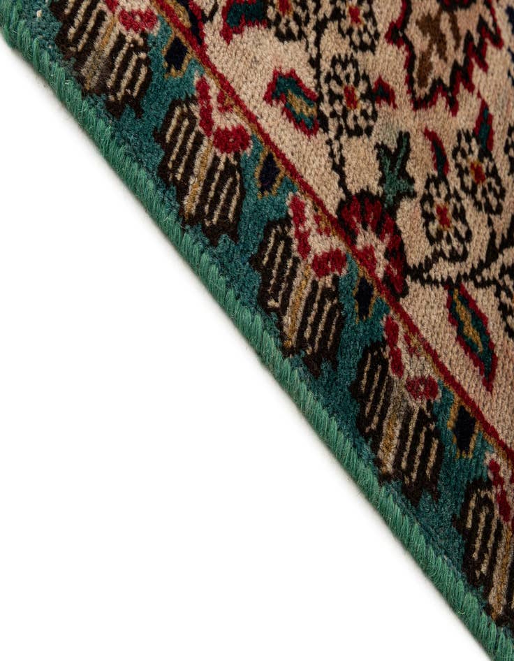 Detail image of  6' 6 x 10'  Hand Knotted Tabriz Persian Wool Rug