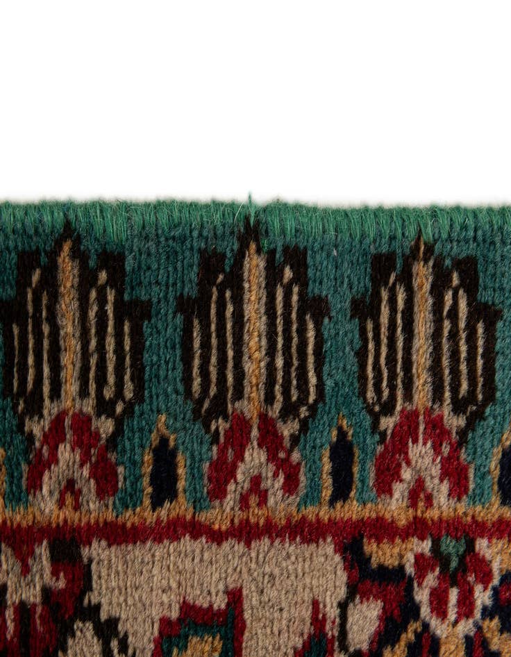 Detail image of  6' 6 x 10'  Hand Knotted Tabriz Persian Wool Rug