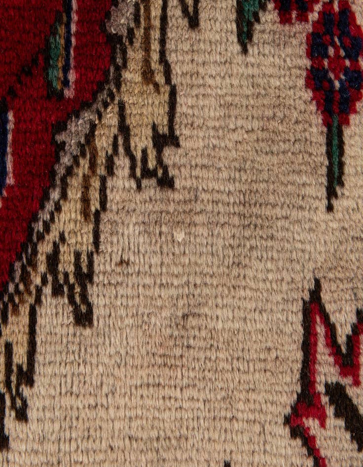 Detail image of  6' 6 x 10'  Hand Knotted Tabriz Persian Wool Rug