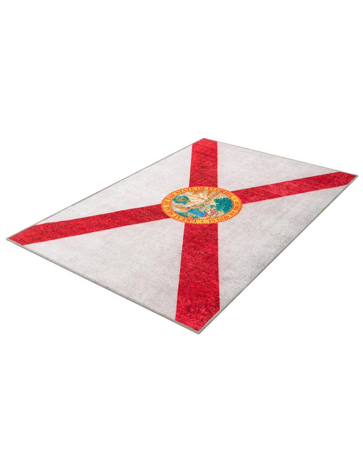 Detail image of  4' x 6' Florida The Flag Collection Rug