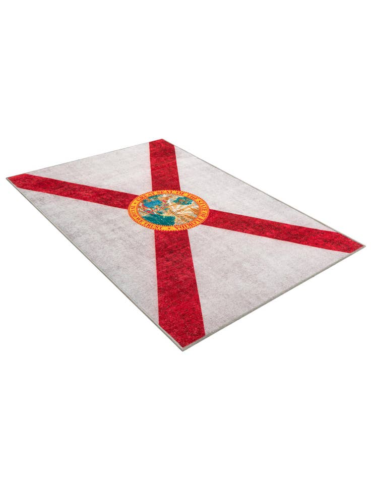 Detail image of  4' x 6' Florida The Flag Collection Rug