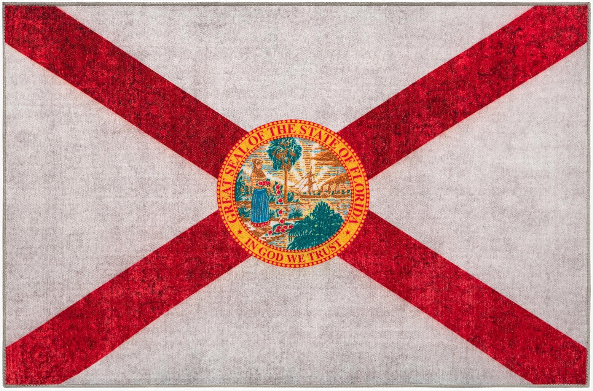  9' x 12' Florida The Flag Collection Rug