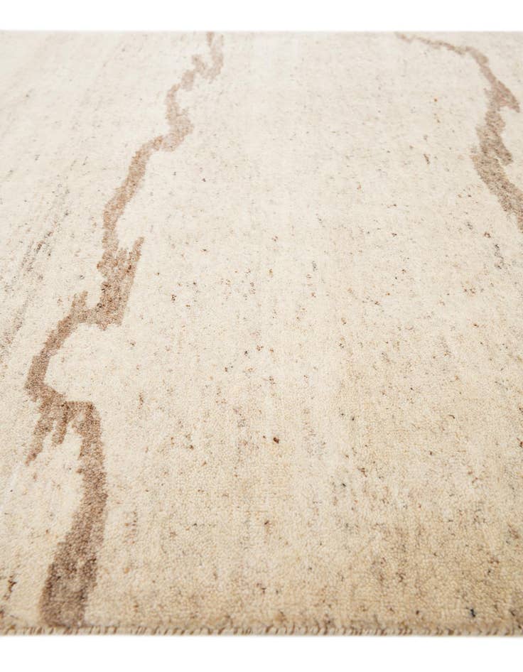 Detail image of  4' 1 x 6'  Hand Knotted Tibet Wool Rug