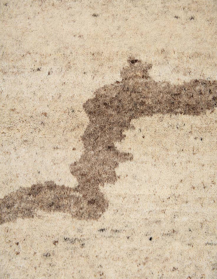 Detail image of  4' 1 x 6'  Hand Knotted Tibet Wool Rug