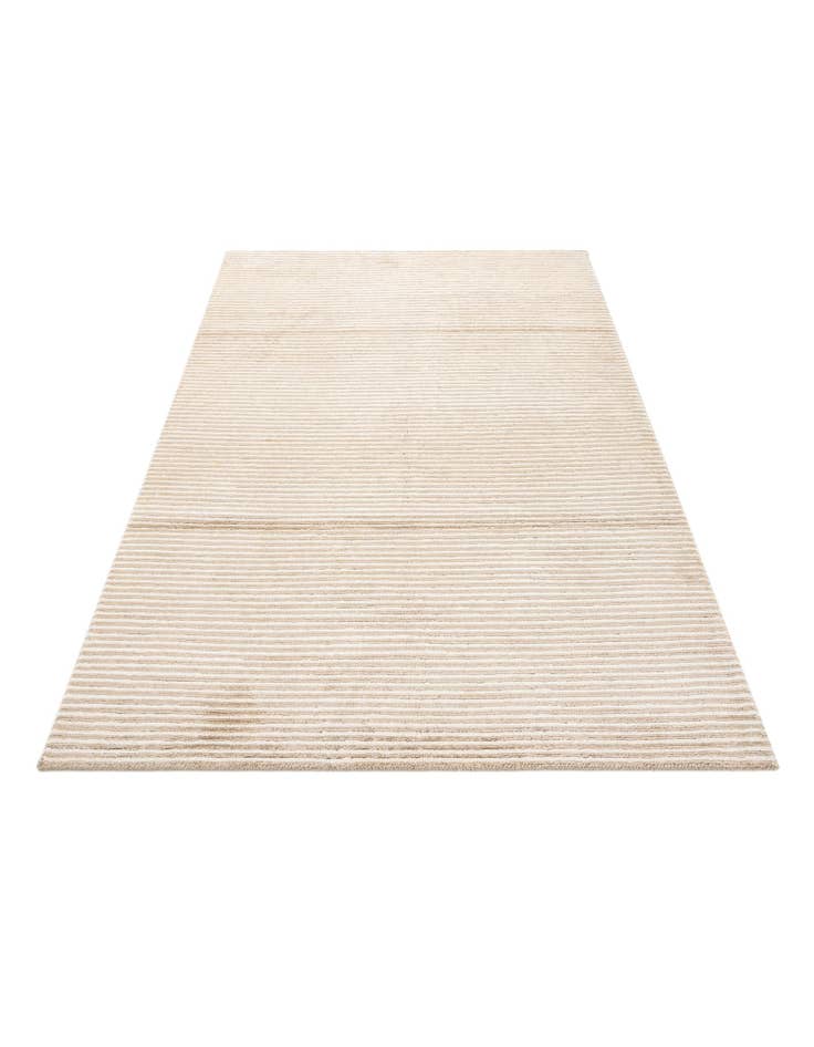 Detail image of  4' 1 x 6'  Hand Knotted Tibet Wool Rug