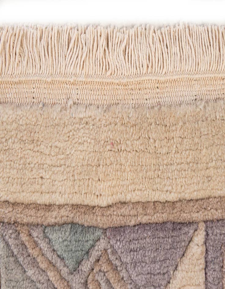 Detail image of  8' 5 x 11' 7  Hand Knotted Tibet Wool Rug