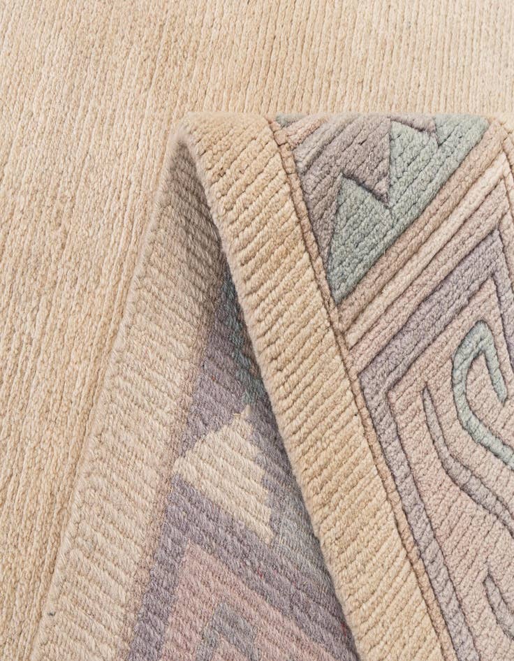 Detail image of  8' 5 x 11' 7  Hand Knotted Tibet Wool Rug