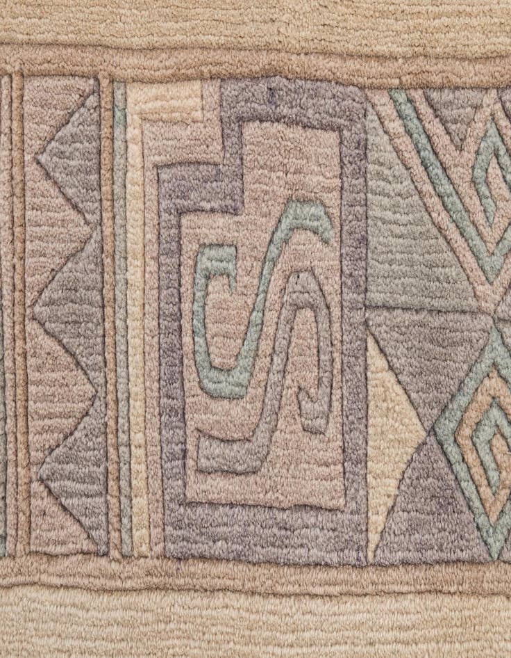 Detail image of  8' 5 x 11' 7  Hand Knotted Tibet Wool Rug