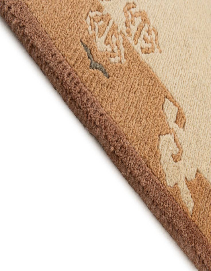 Detail image of  2' 2 x 3' 4  Hand Knotted Tibet Wool Rug