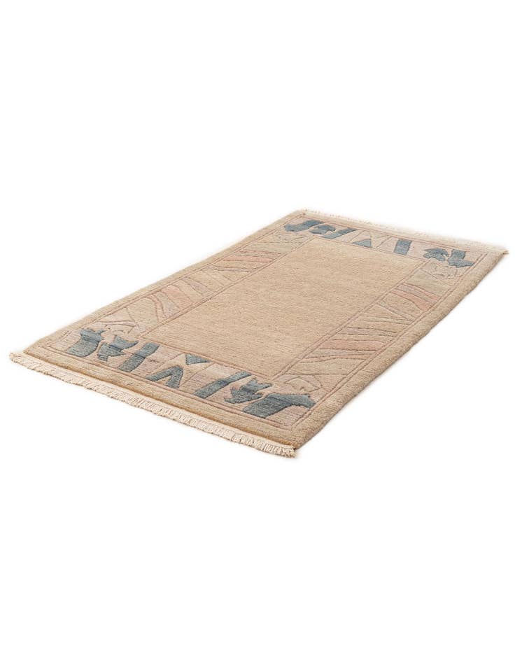 Detail image of  2' 6 x 4' 7  Hand Knotted Tibet Wool Rug