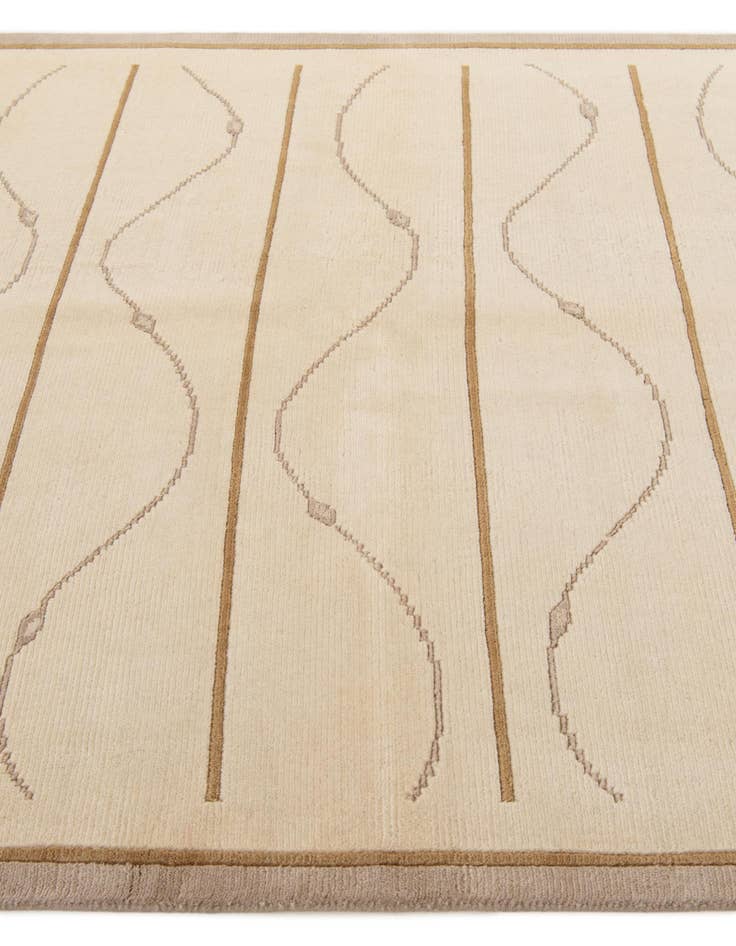 Detail image of  5' 8 x 7' 11  Hand Knotted Tibet Rug