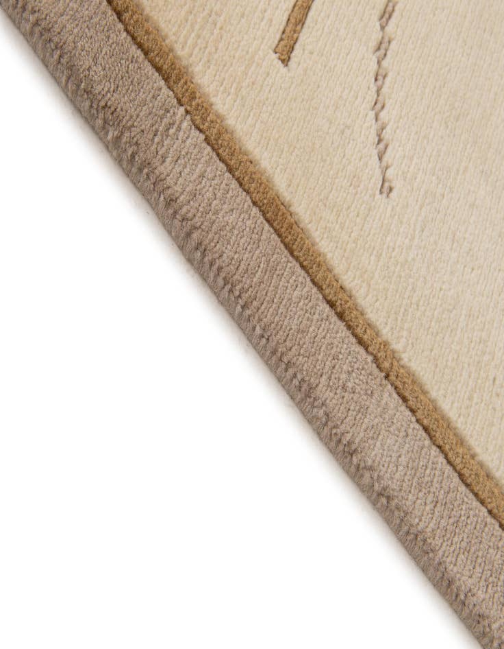 Detail image of  5' 8 x 7' 11  Hand Knotted Tibet Rug