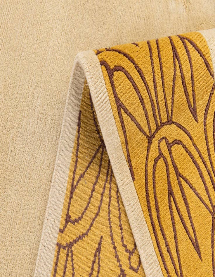 Detail image of  8' 3 x 11' 4  Hand Knotted Tibet Wool Rug