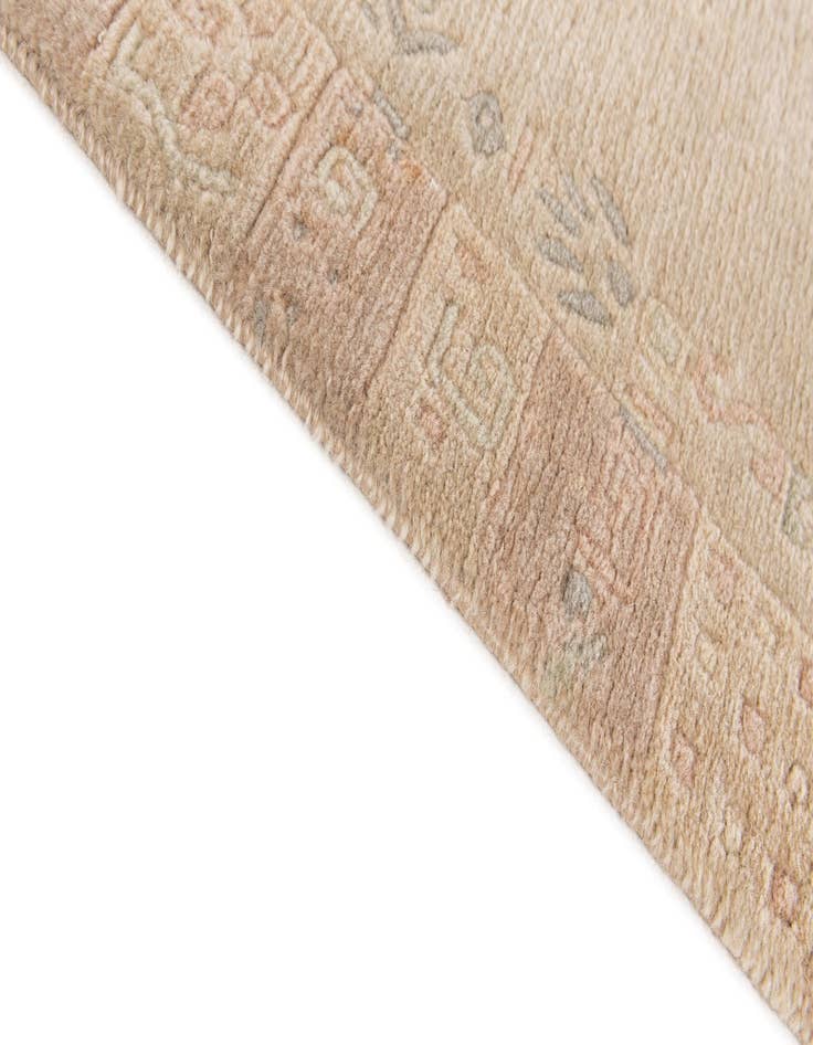 Detail image of  4' x 5' 9  Hand Knotted Tibet Wool Rug