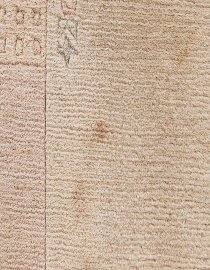 Detail image of  4' x 5' 9  Hand Knotted Tibet Wool Rug