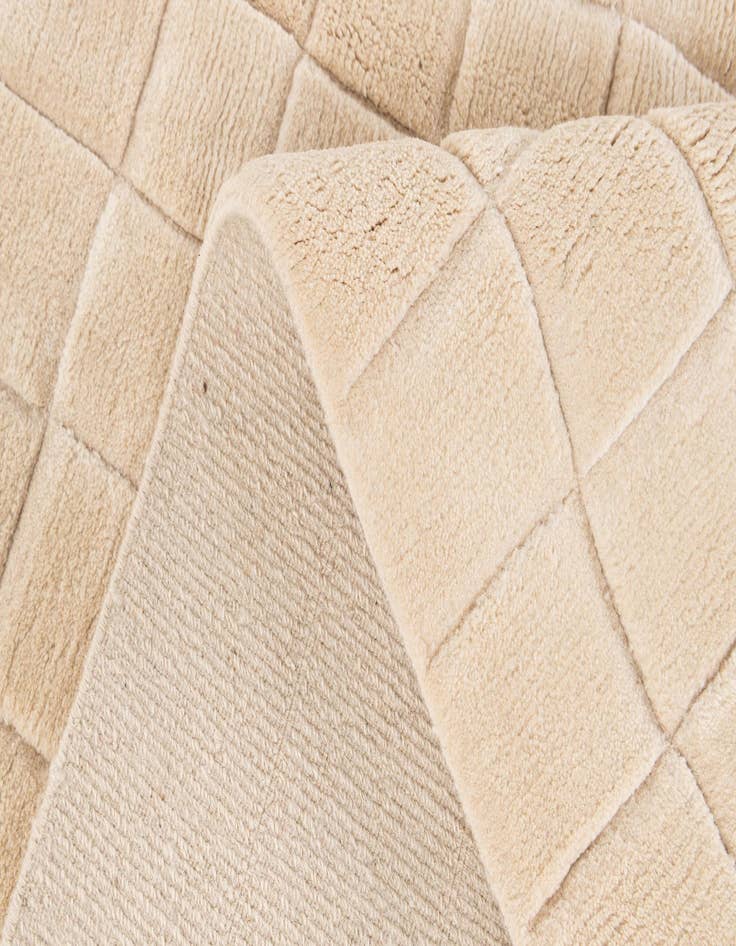 Detail image of  5' 9 x 7' 11  Hand Knotted Tibet Wool Rug