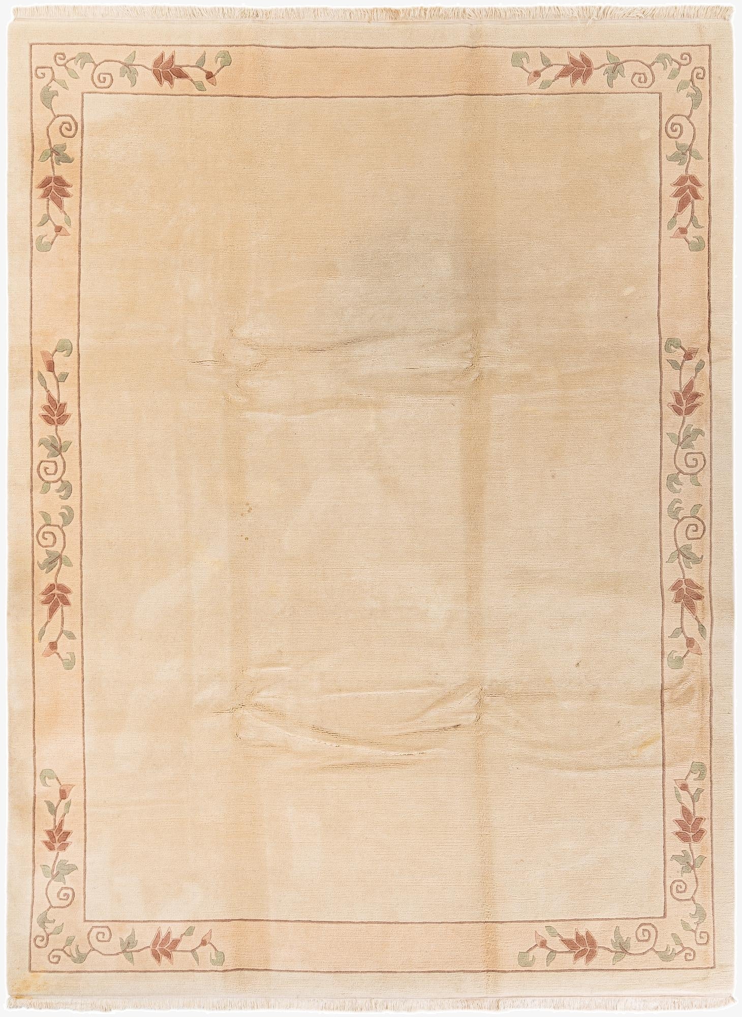  8' 6 x 11' 4  Hand Knotted Tibet Wool Rug