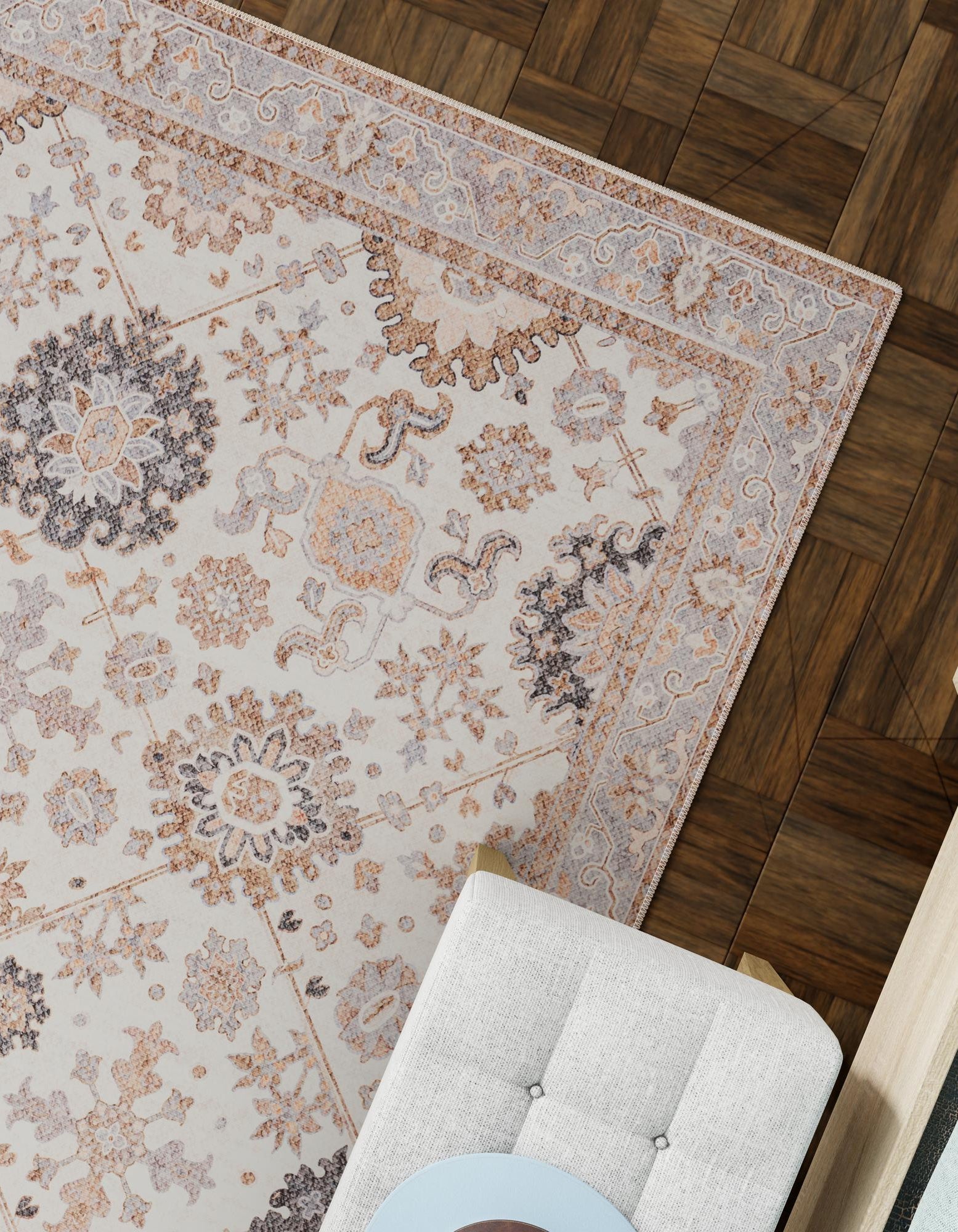 Ivory 4' 1 x 6' 1 Timeless Rug | Rugs.com