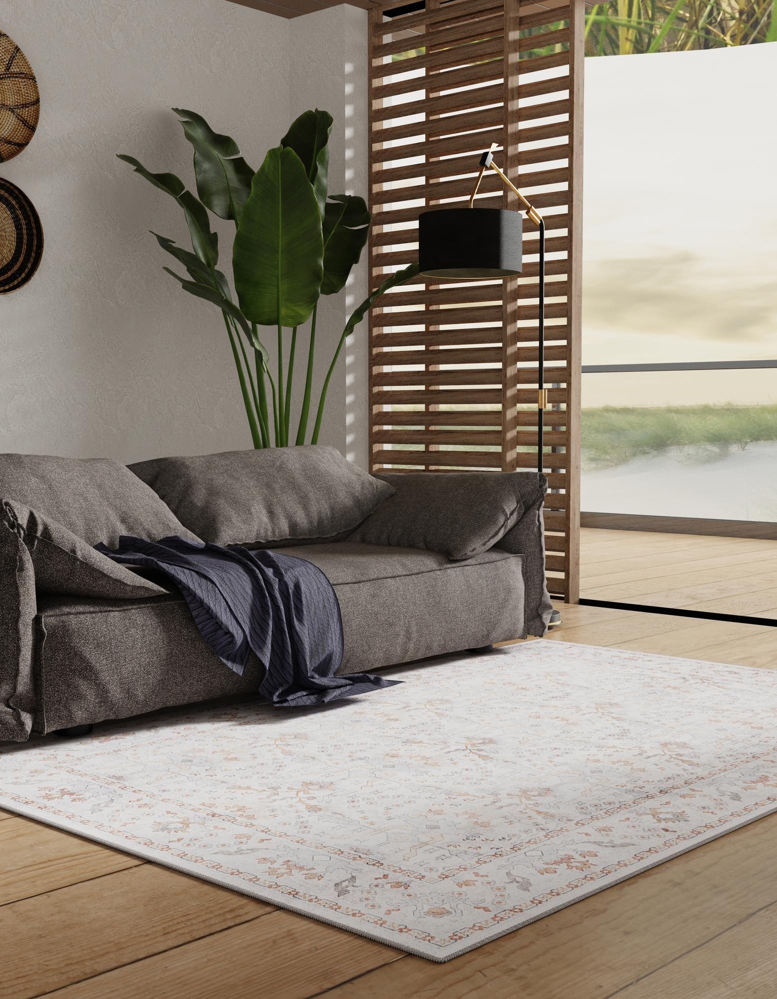 Ivory 4' 1 x 6' 1 Timeless Rug | Rugs.com