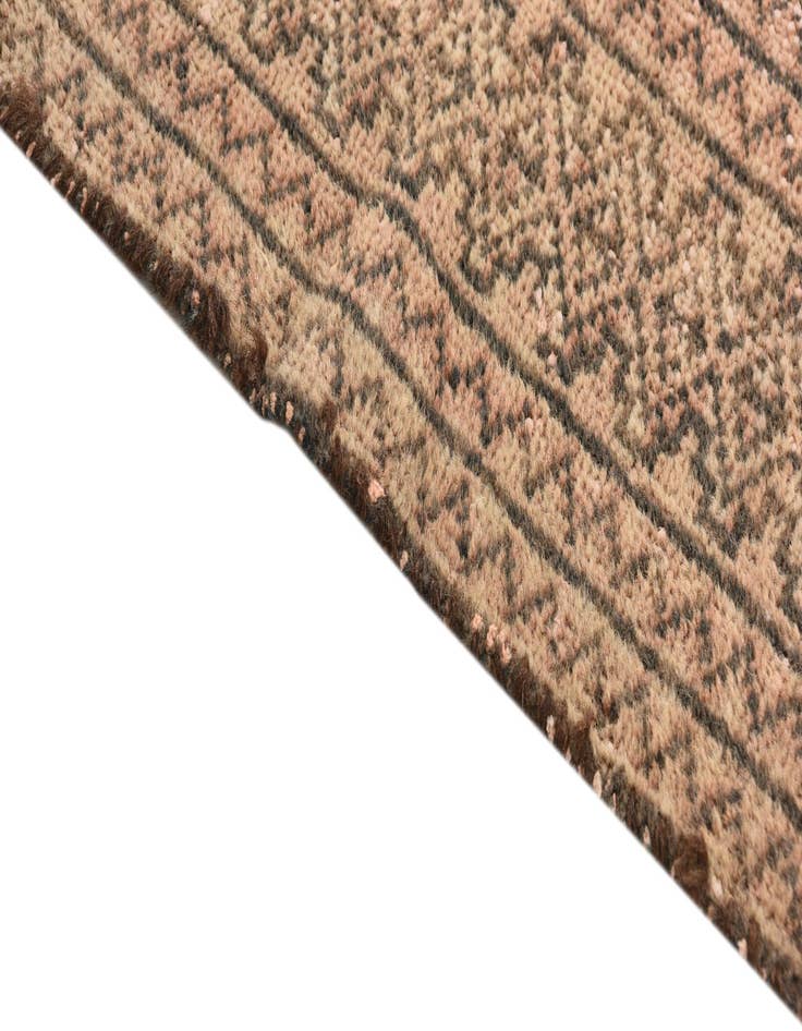 Detail image of  3' 9 x 5' 7  Hand Knotted Torkaman Persian Wool Rug