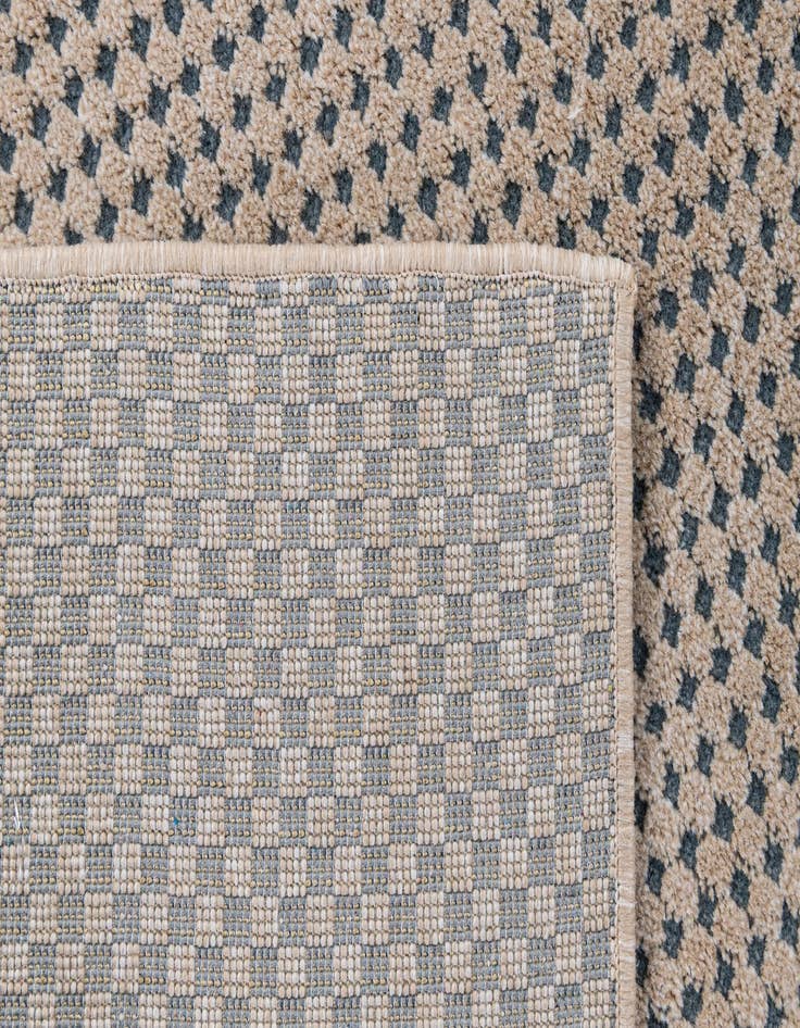 Detail image of  5' 2 x 7' 3 Trellis Textured Rug