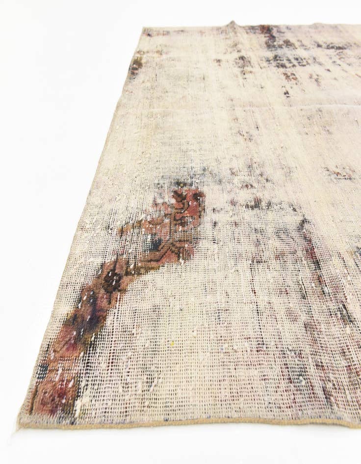 Detail image of  5' x 9' 3  Hand Knotted Ultra Vintage Persian Wool Rug