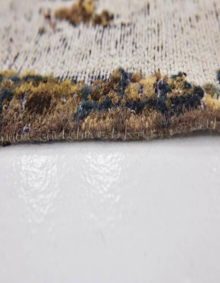 Detail image of  8' 5 x 10' 8  Hand Knotted Ultra Vintage Persian Wool Rug