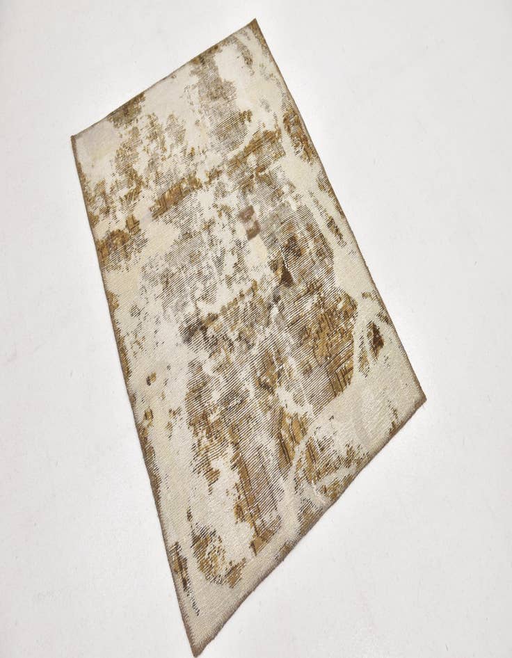 Detail image of  3' x 4' 2  Hand Knotted Ultra Vintage Persian Wool Rug