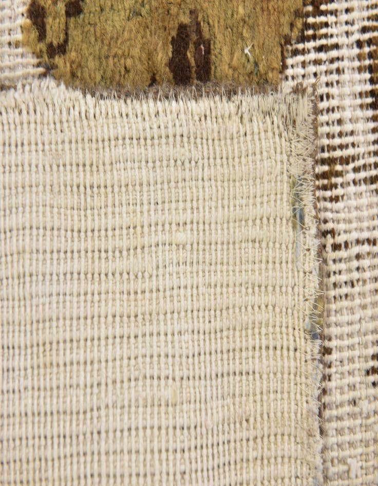 Detail image of  5' 2 x 6' 7  Hand Knotted Ultra Vintage Persian Wool Rug