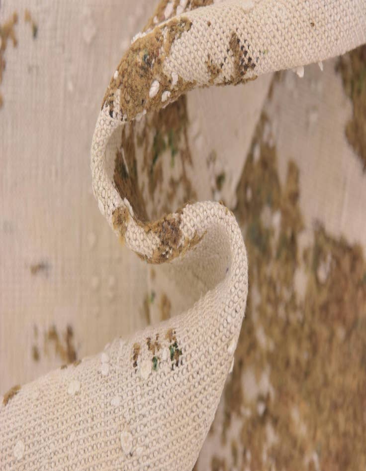 Detail image of  5' 9 x 8' 4  Hand Knotted Ultra Vintage Persian Wool Rug